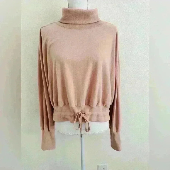 Sweaty Betty Melody Luxe Fleece Drawstring Pullover Size 14 - Picture 2 of 13
